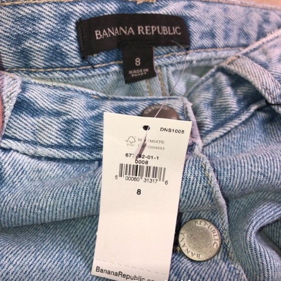 NWT BR buttoned Denim Midi Sk… - Picture 9 of 16